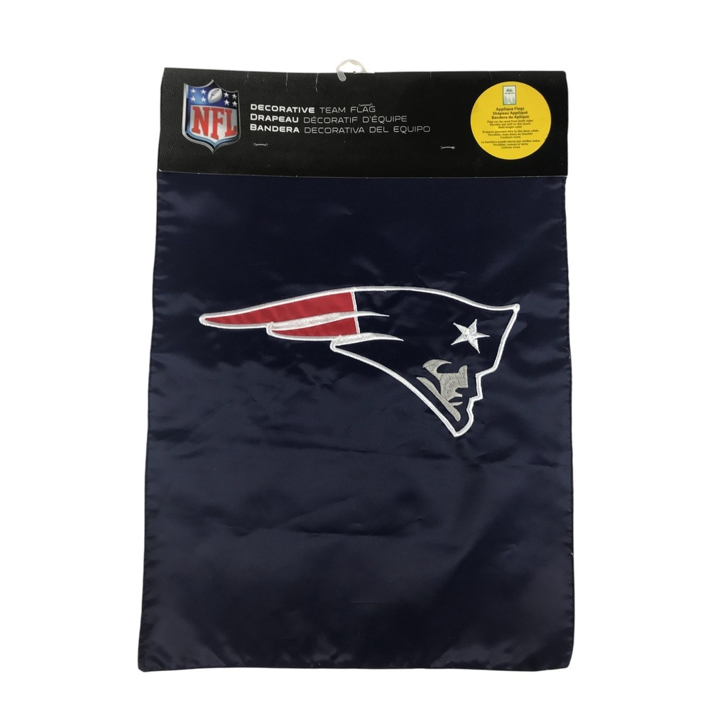 NFL New England Patriots Team Garden Flag Evergreen Decorative Team‎ Applique
